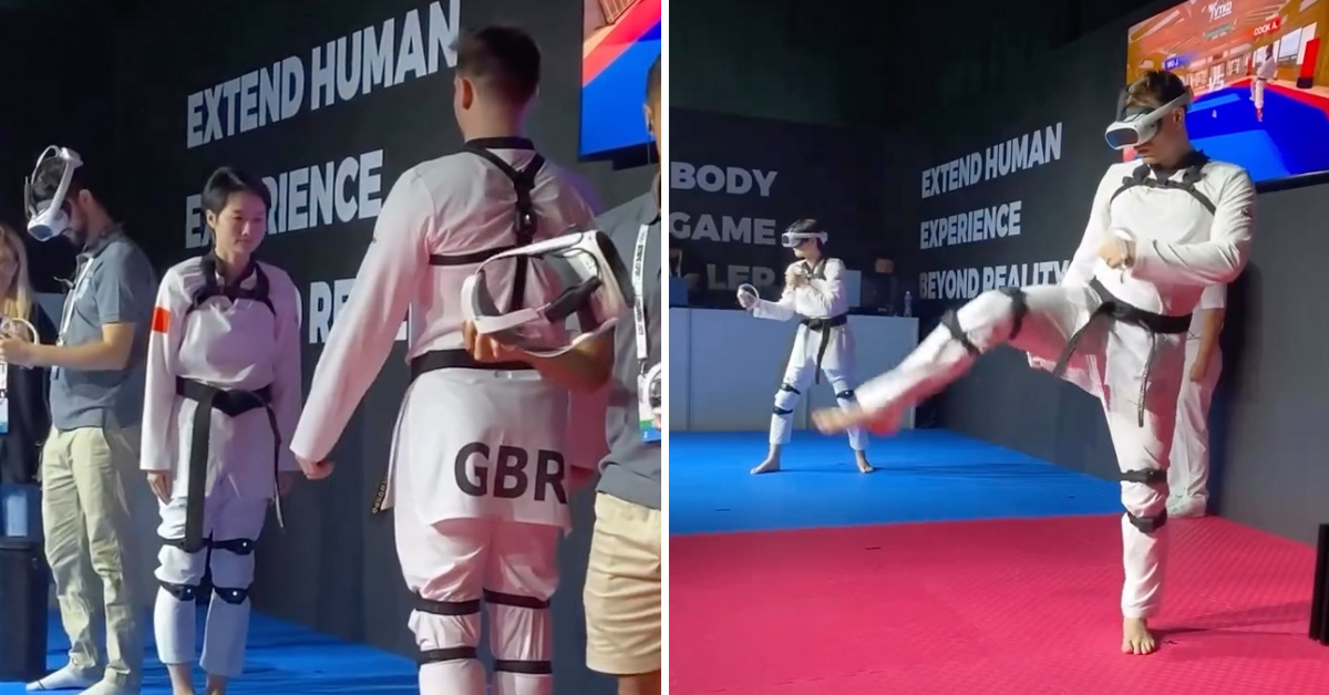 ‘Virtual Tae Kwon Do’ Is Very, Very Strange