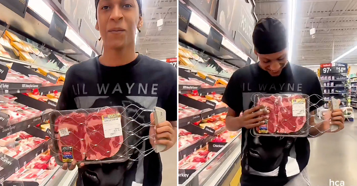Walmart Is Locking Up Its Steaks in Chicken Wire