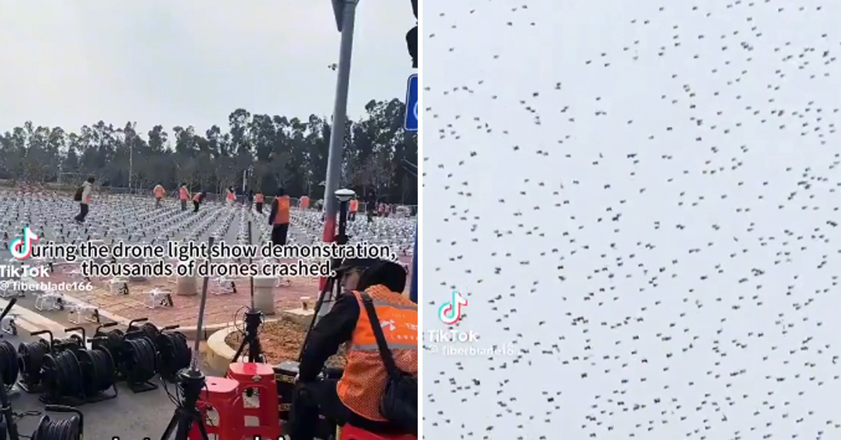 Drone Shows Keep Getting Ruined by Hackers