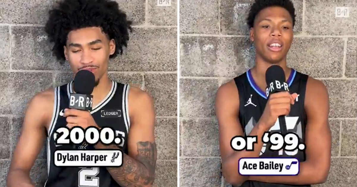 These NBA Rookies Defined What Birth Year Makes You an “Unc,” and You’re Not Going to Like It
