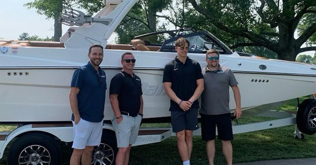 Joe Burrow Doesn't Get Hype About Boats: '‘Okay, like. We're on the water”