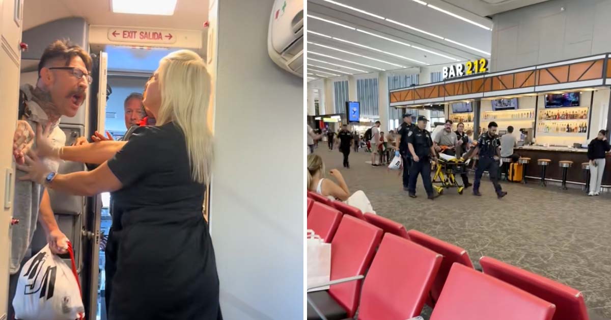 Entire Southwest Flight Teams Up to Kick Off Rude MMA Fighter