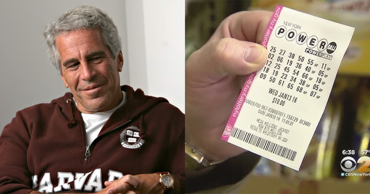 Did Jeffrey Epstein Win An $85 Million Powerball Jackpot While in Jail? 