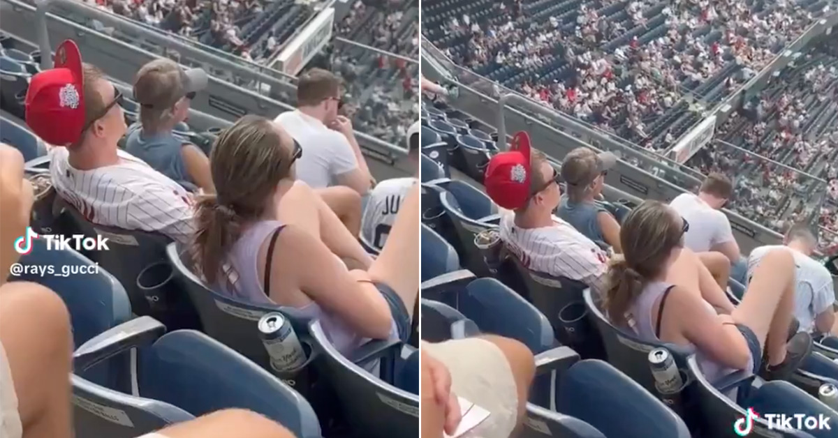 Philly Fan Caught Flicking the Bean in the Big Apple