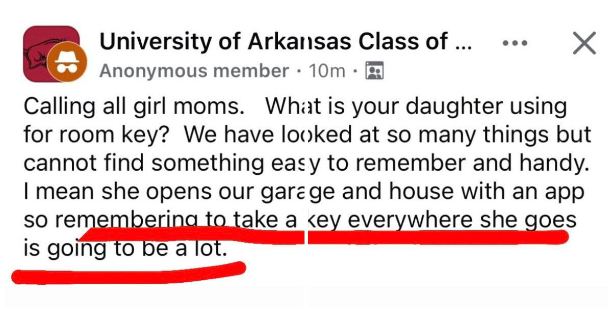 Parents Are Terrified Their College-Age Children Are Too Dumb for Keys