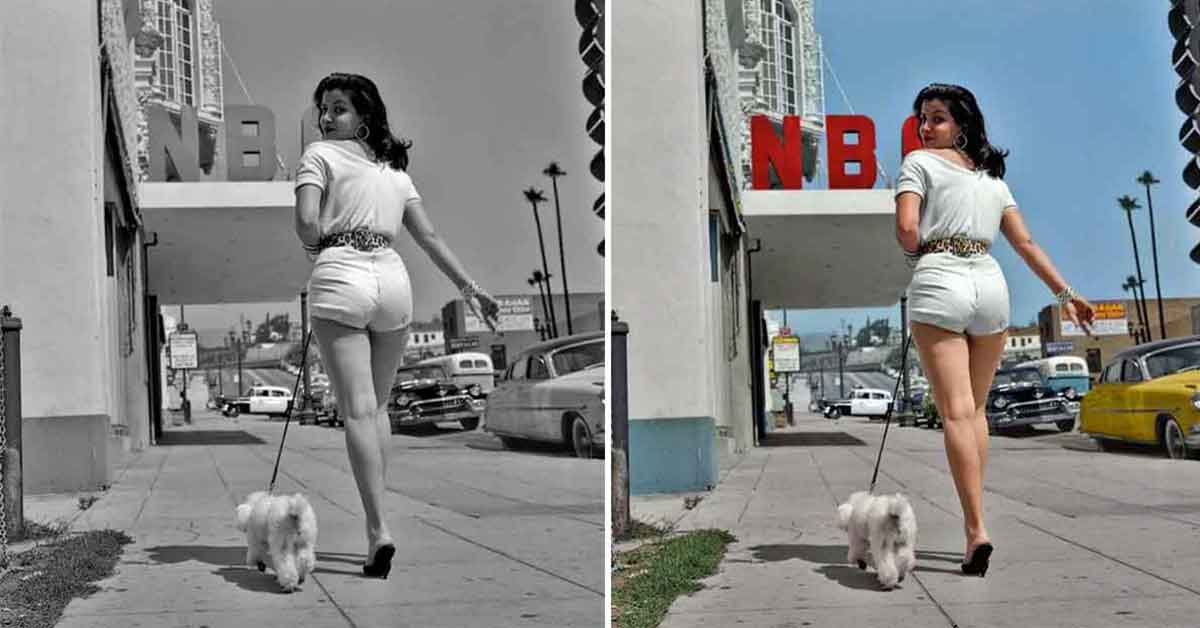 21 Colorized Photos Showing Life From the Days of B&W