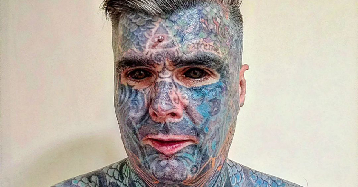 British Man Has So Many Tattoos, Age Verification Tools Think He’s Wearing a Mask