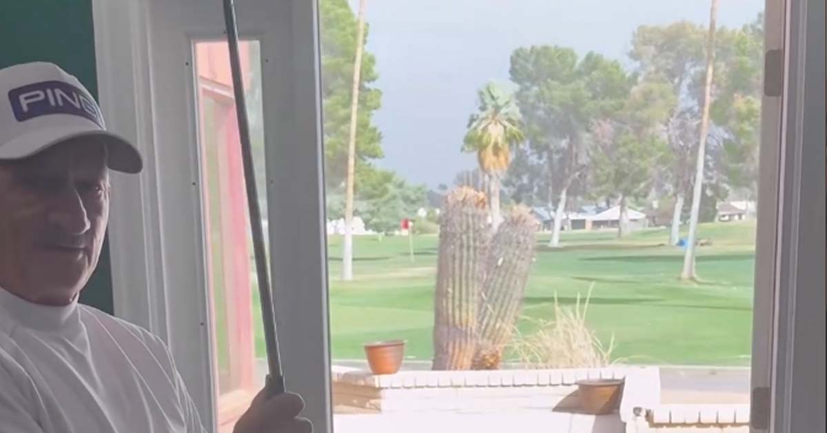 Man Talks Up Golf Game, Then Swings Himself Into a Knockout