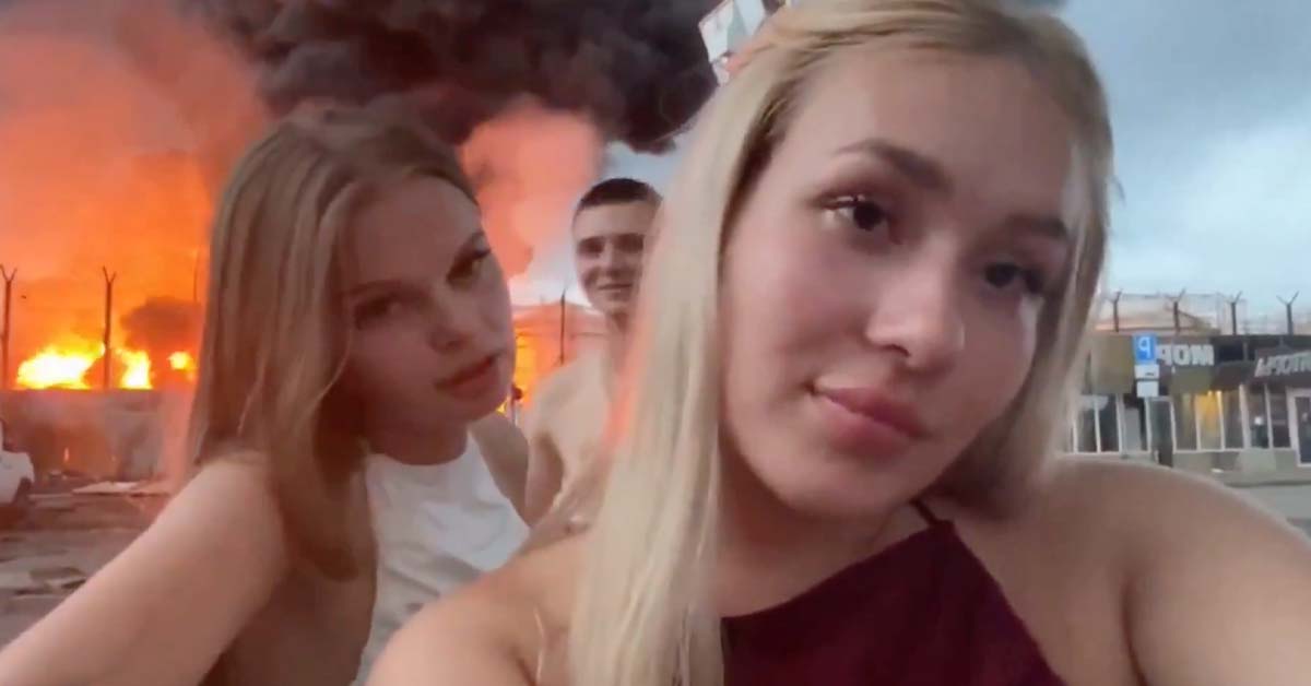Russian Teens Arrested After Making TikToks in Front of Burning Building