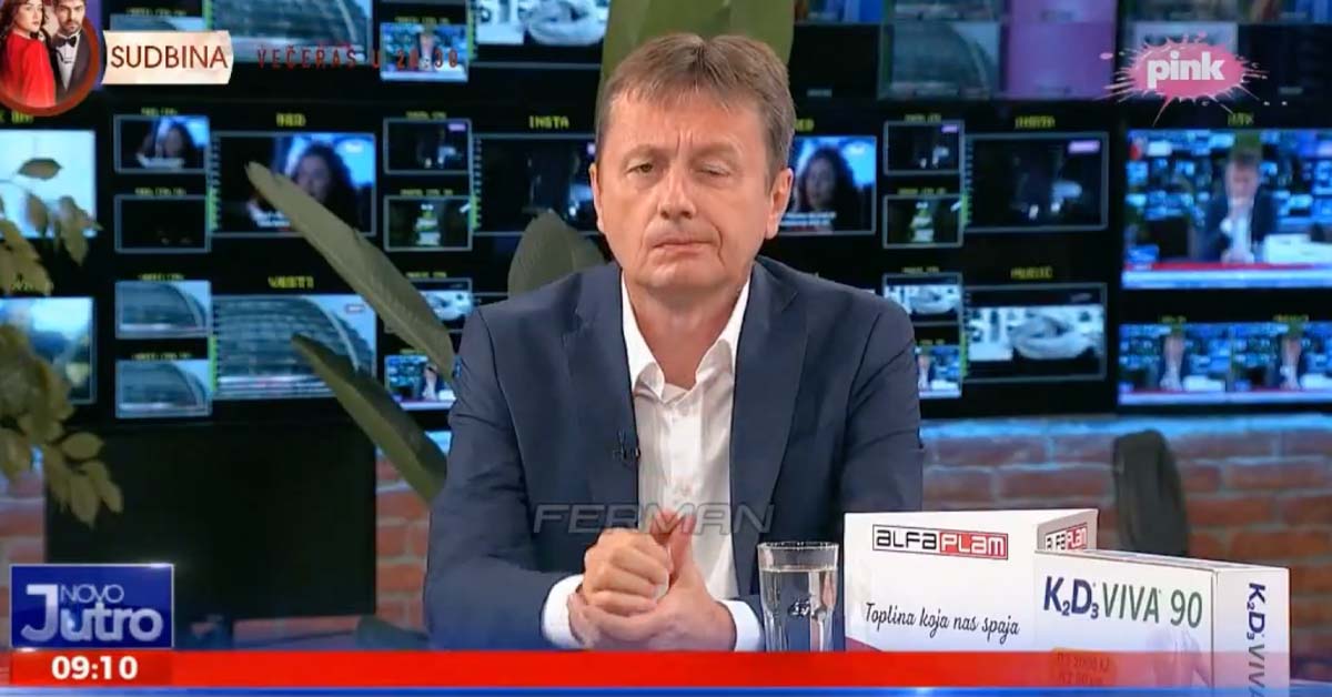 Government Minister Has a Stroke on Live TV