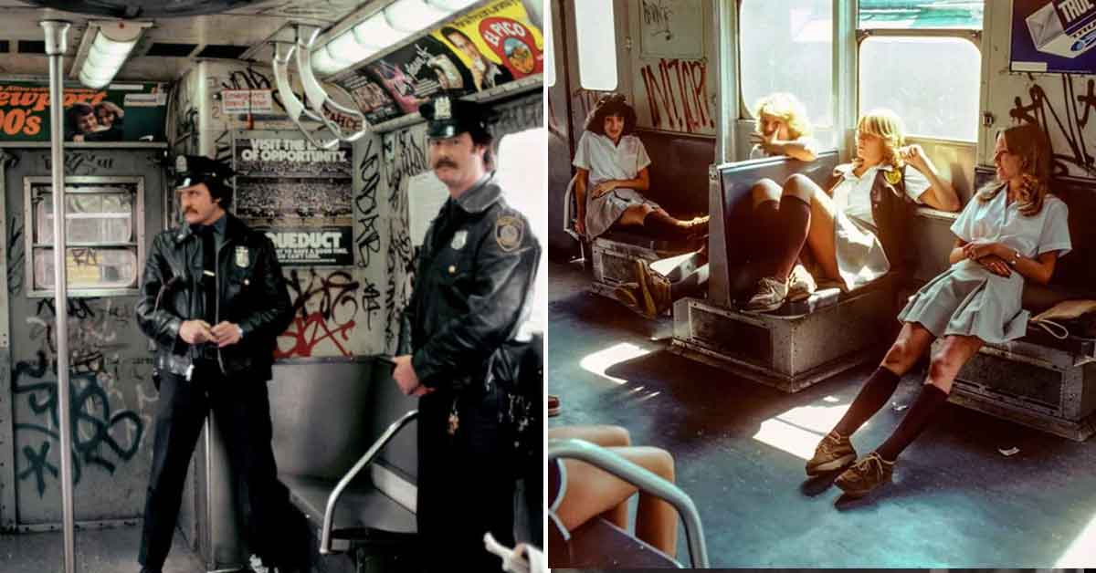 27 Photos From Back When Riding the Subway Took Guts