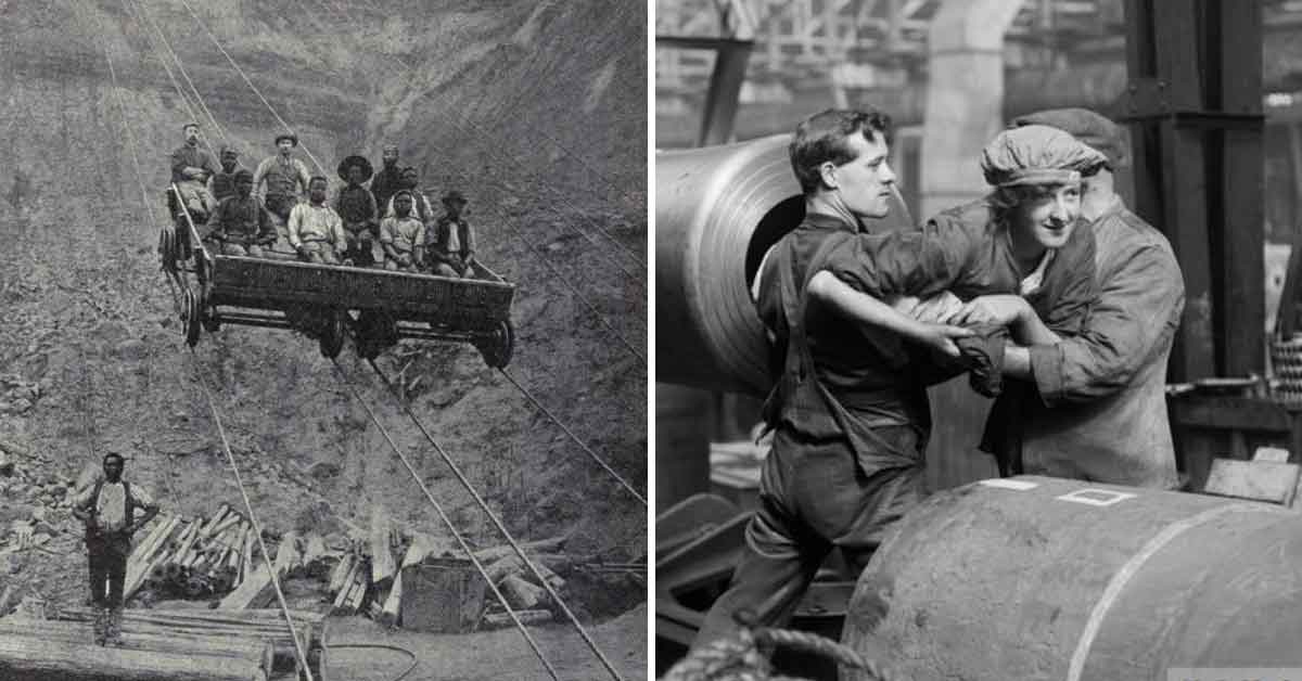 Pre-OSHA Job Sites Where Safety Came Dead Last