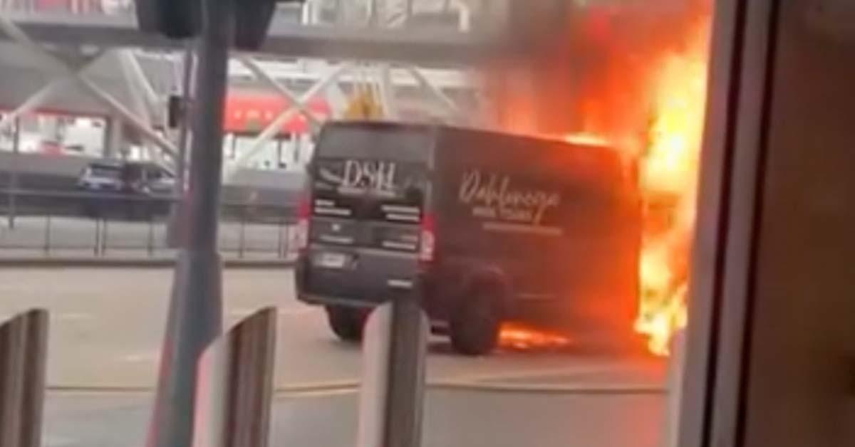 A Van Exploded at the Atlanta Airport