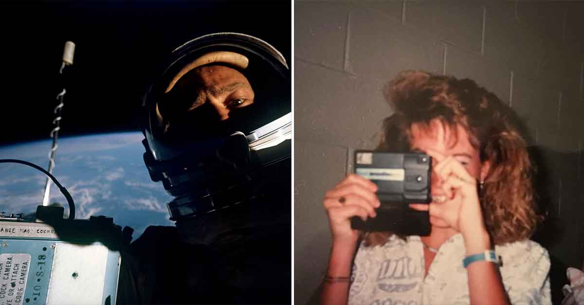 Vintage Selfies From the Days Before iPhones