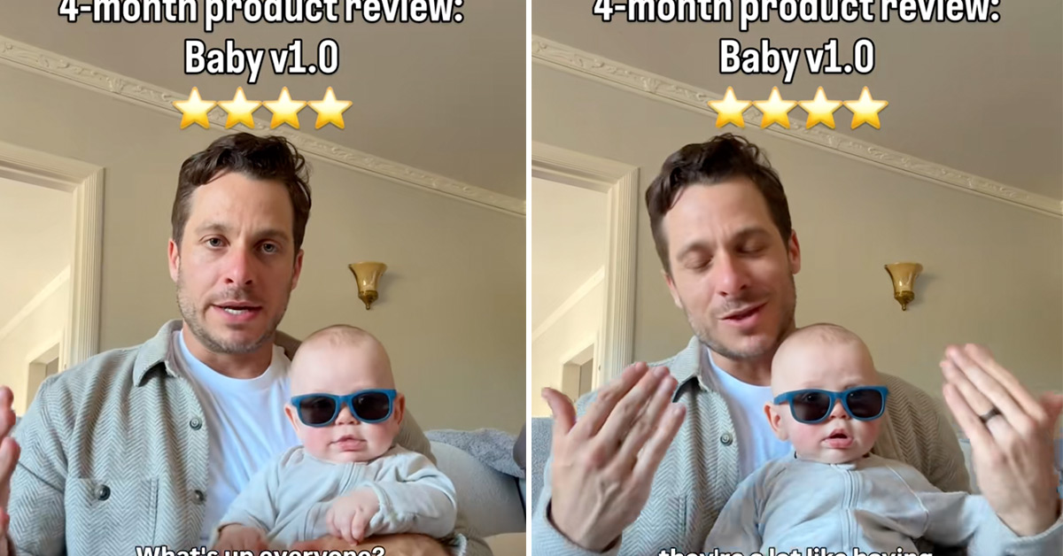 New Dad Does a ‘Four-Month Product Review’ of His Newborn Baby