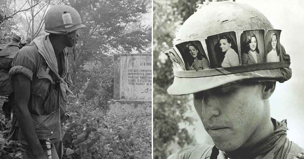 Images of Soldiers and the Vietnam War's Hardships
