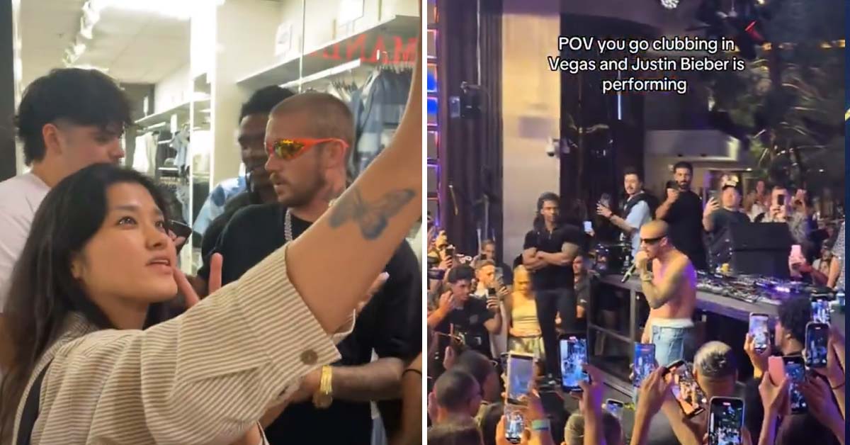 A Justin Bieber Impersonator Tricked Las Vegas Security Into Getting Onstage to Perform