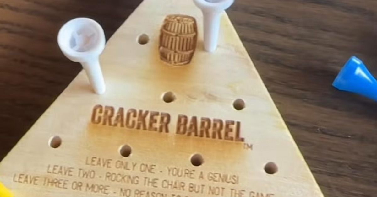 Cracker Barrel Changed the Rules to Peg Solitaire to Make It Easier