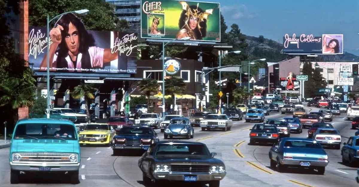 Hollywood, As Seen in its 1970s Heyday