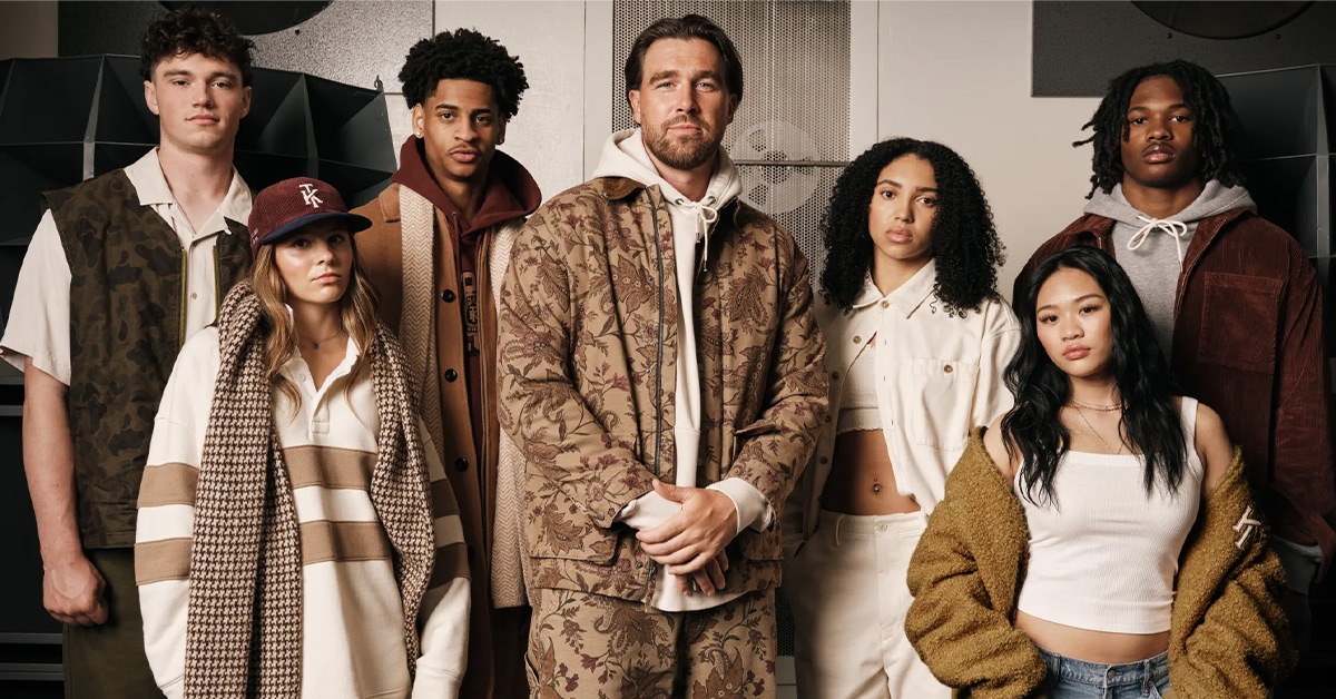 Newly Engaged Travis Kelce Wants to Sell You Cheap Clothes