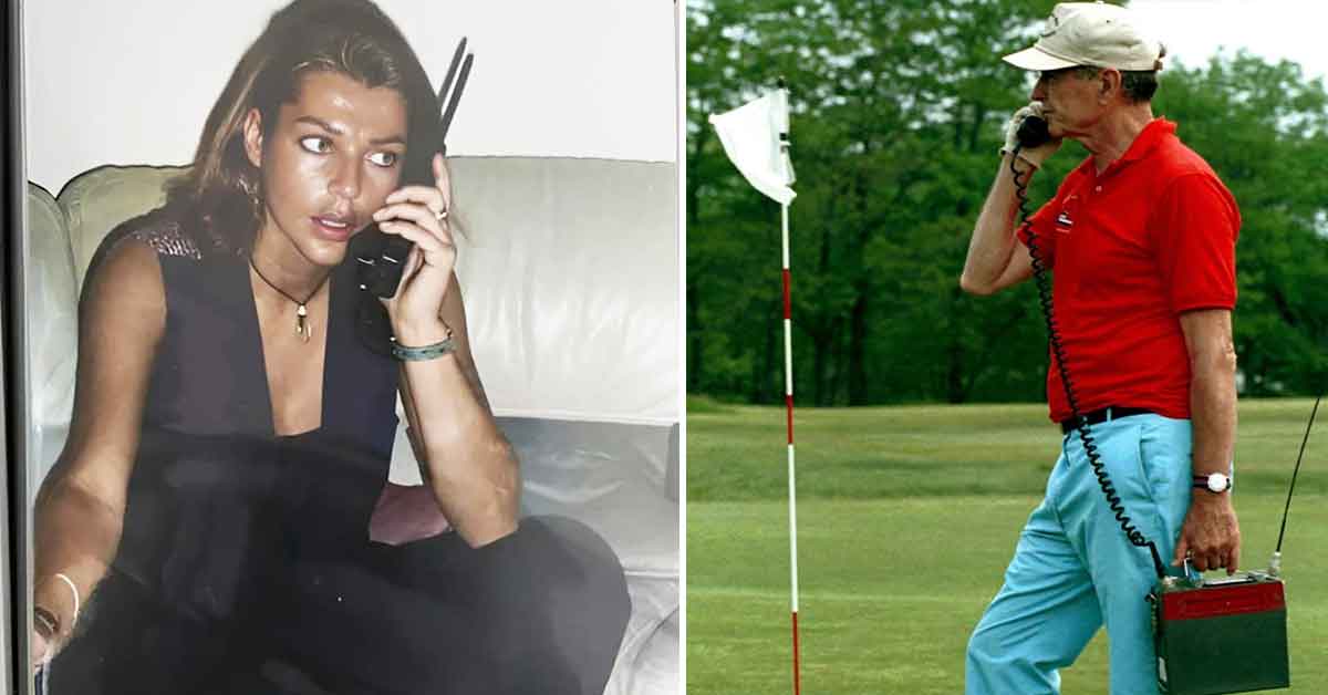 What Using a Cell Phone Looked Like in the ’80s & '90s