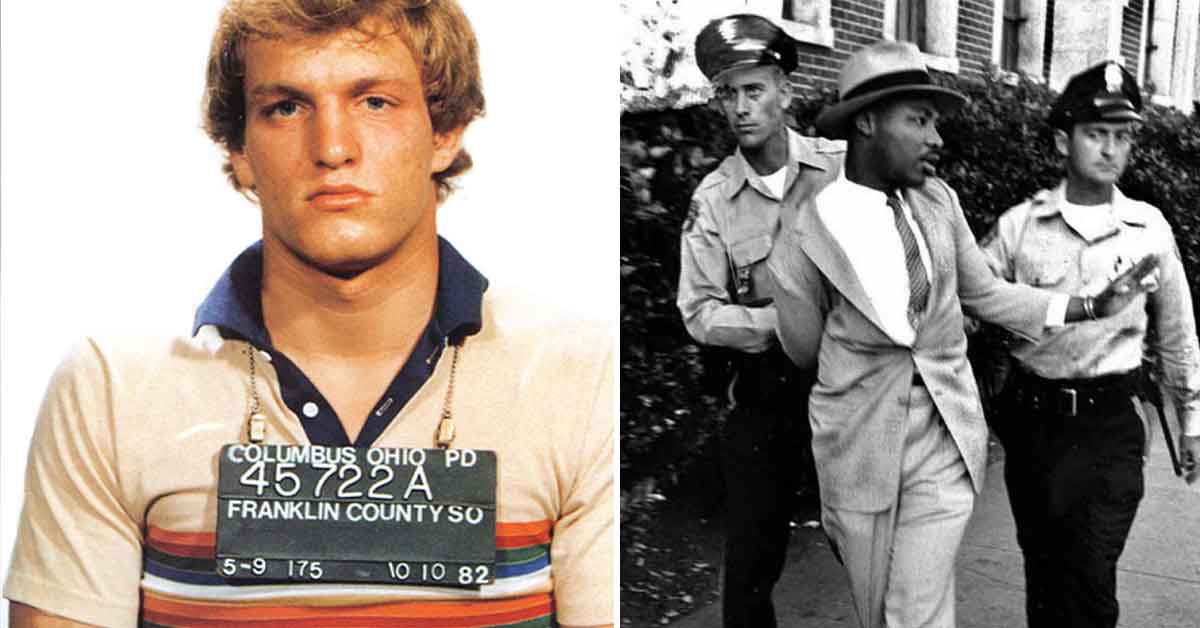 Famous Figures and Their Even More Famous Mugshots