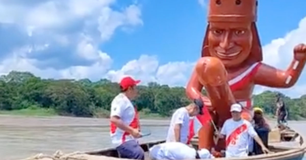 Peru Is Trying to Avoid War by Sending A Statue With A Giant Penis to Disputed Territories