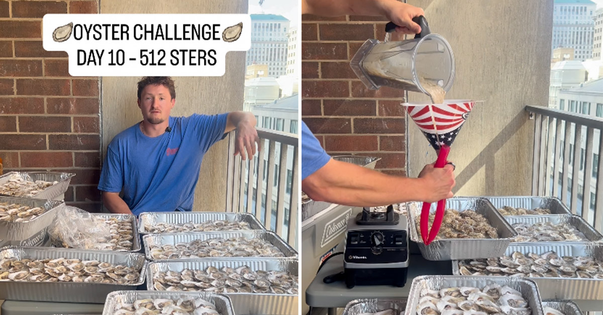 Man Dares God By Eating 512 Oysters in A Single Sitting
