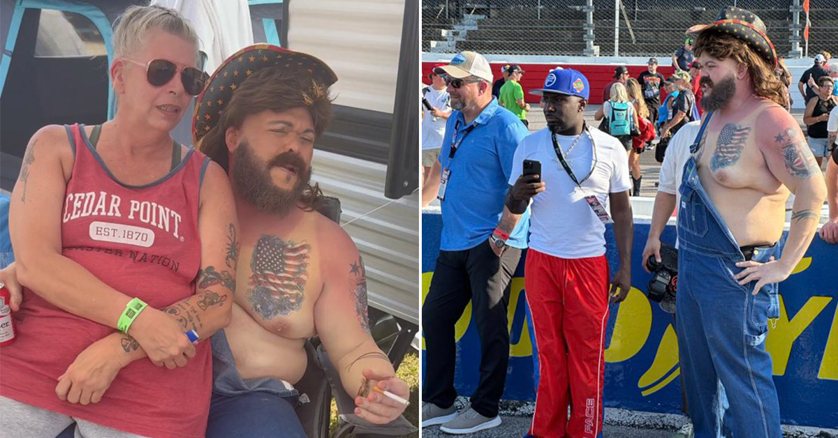 People Are Impressed With the Makeup Artist Behind Druski's NASCAR Skit 