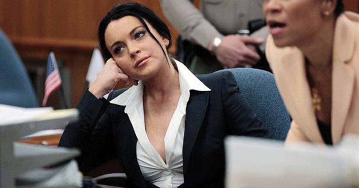 Famous Faces Seen at Their Lowest Point