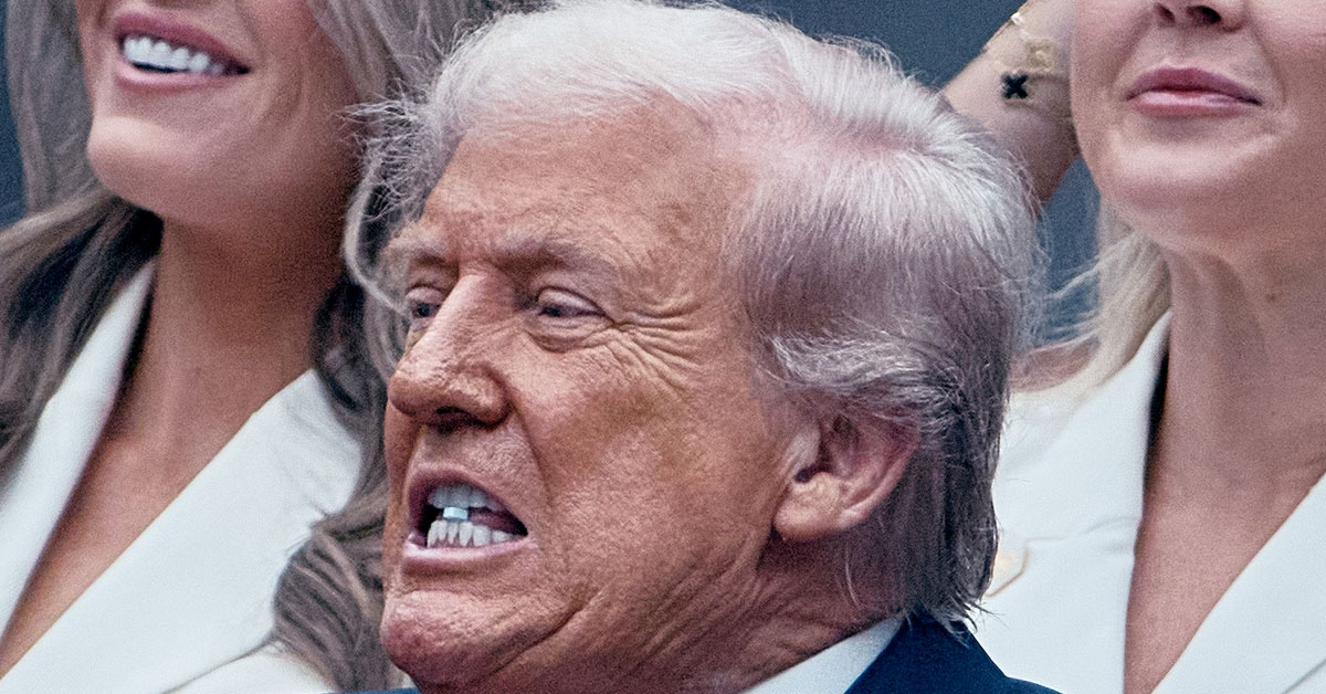 Trump Gets Caught Taking Blue Pill at the U.S. Open