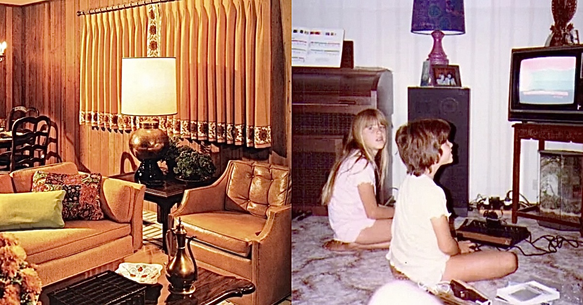 Living Rooms For You To Guess Which Decade They're In