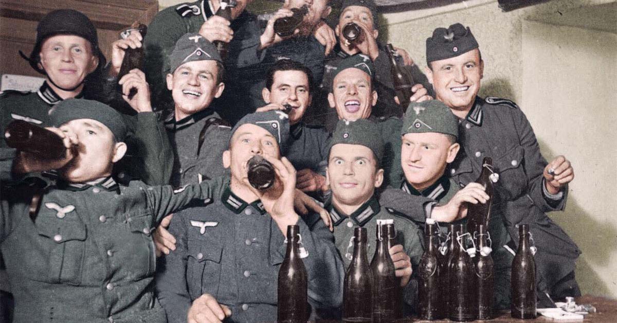 Historical Photos Painted In With Color