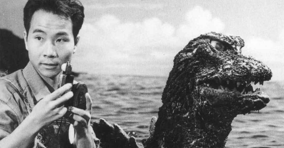 Classic Photos From BTS of The Old Godzilla Films