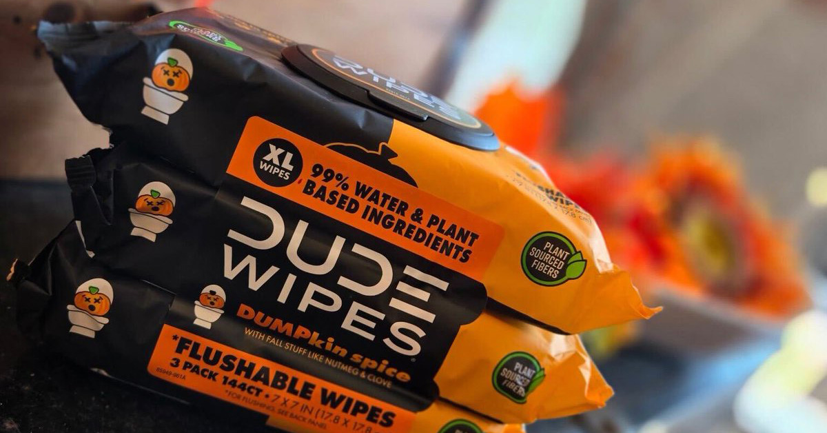 Pumpkin Spice Butthole? DUDE Wipes Wants Your Nether Regions to Smell Like Fall, Too