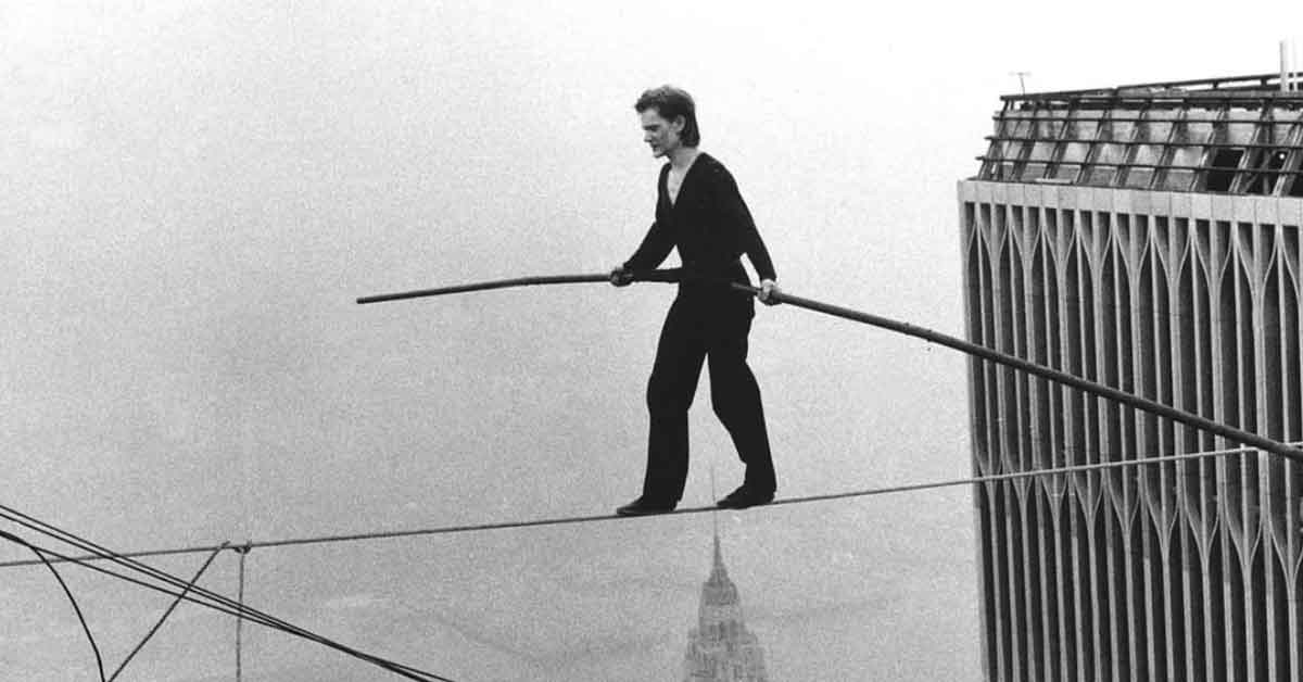 Photos From When a Man Walked Between the Twin Towers