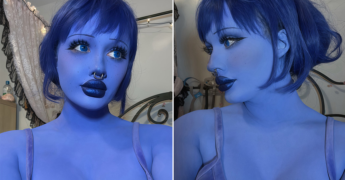 Twitter Bops Are Painting Themselves Blue 