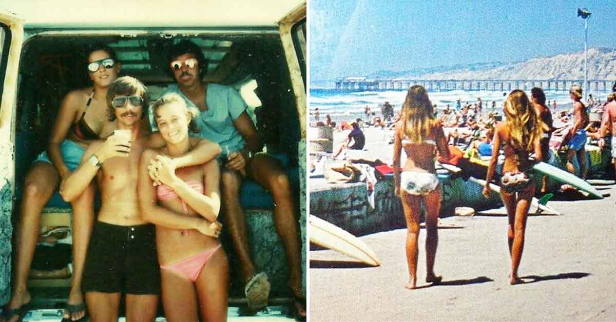 Life as a 1970s' Beach Goer in Vintage Photos
