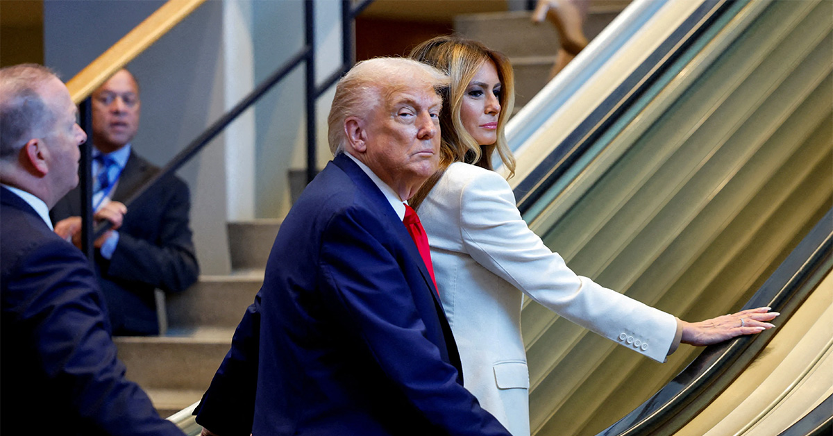 People Think the U.N. Trolled Trump By Turning Off His Escalator 