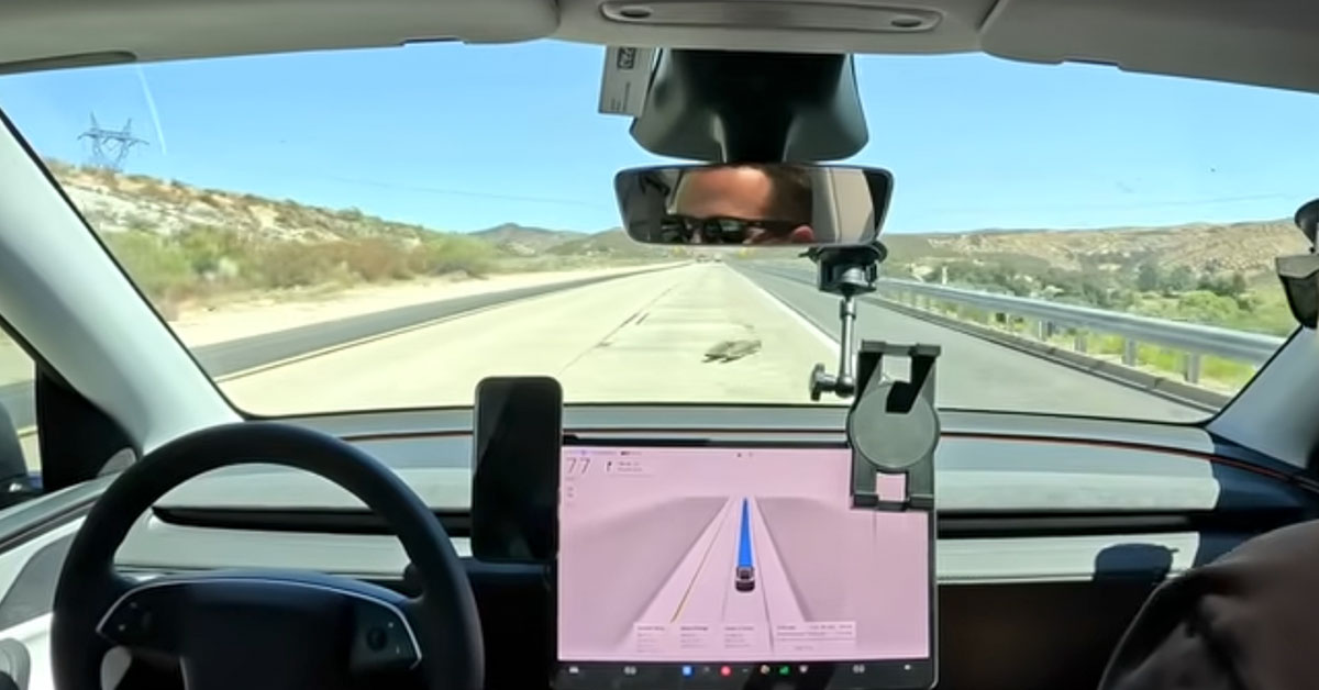 Tesla Influencers Tried Elon Musk’s Recommended ‘Self-Driving Coast-to-Coast Road Trip’ and Crashed Before They Even Left the State