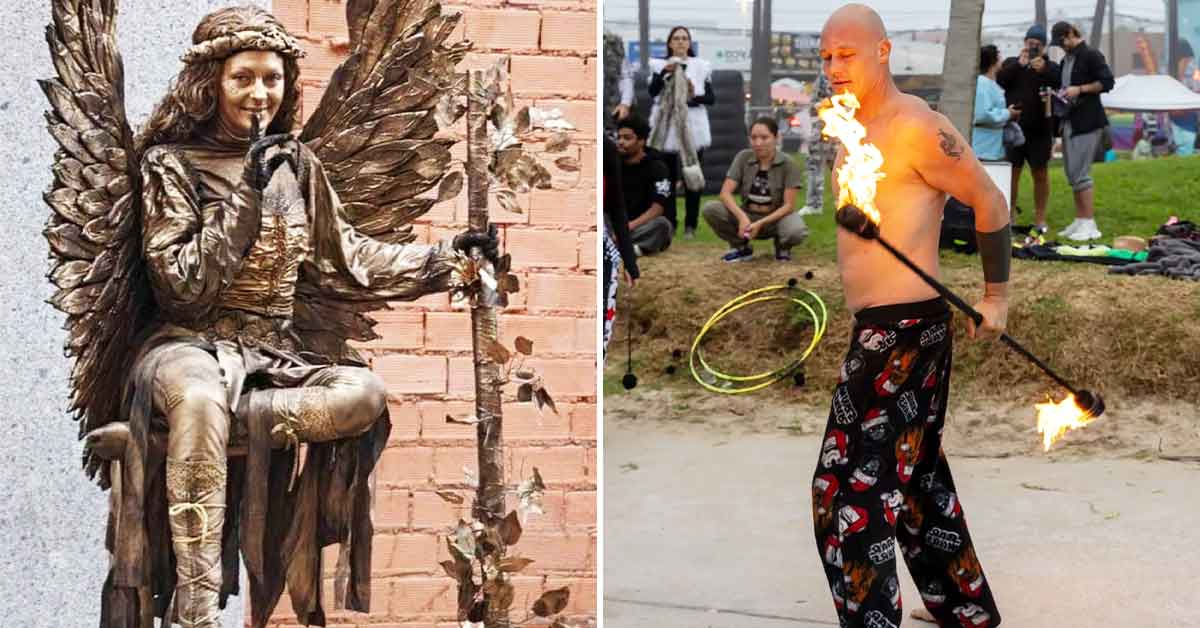 The Best Weirdest and Street Performers We Could Find