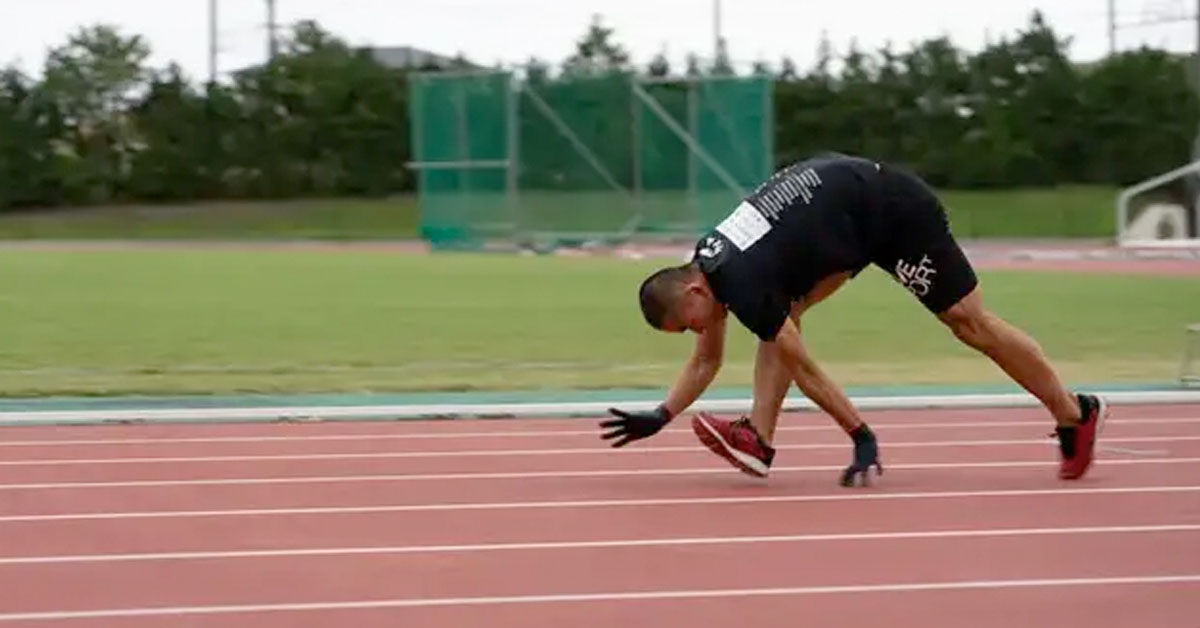 Someone Just Ran 100 Meters in 14.55 Seconds on All Fours