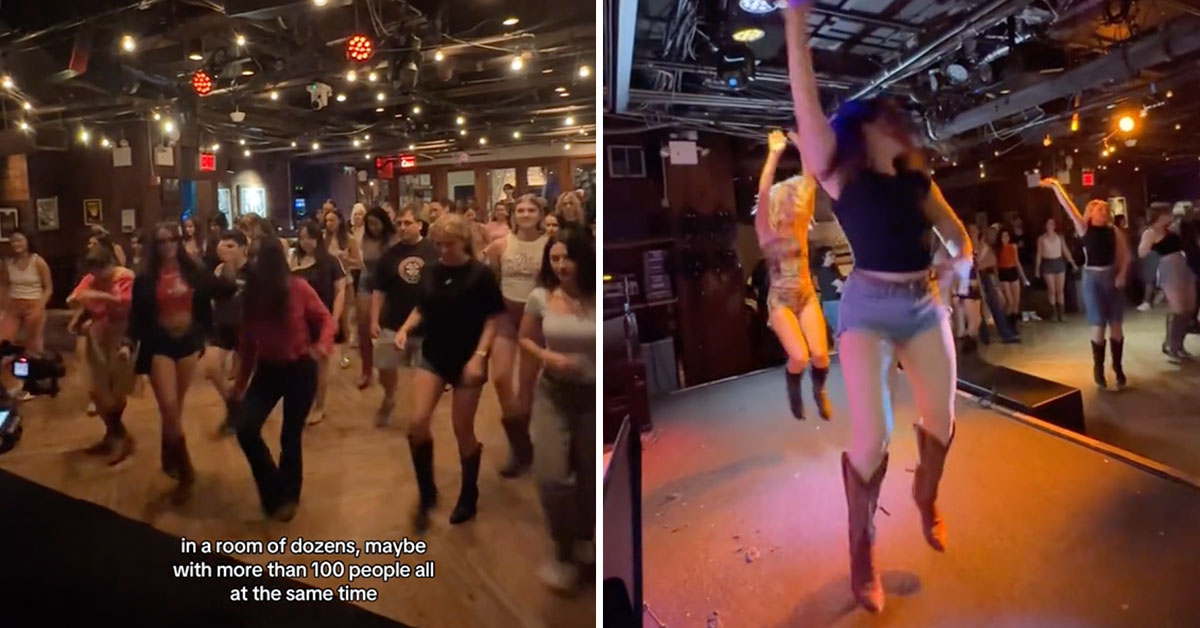 The Hot New TikTok Dance Trend? For Some Reason, Line Dancing