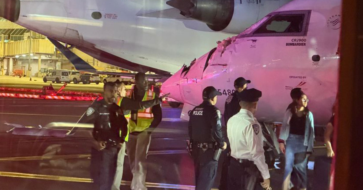 Two Planes Ran Into Each Other at An Airport Again