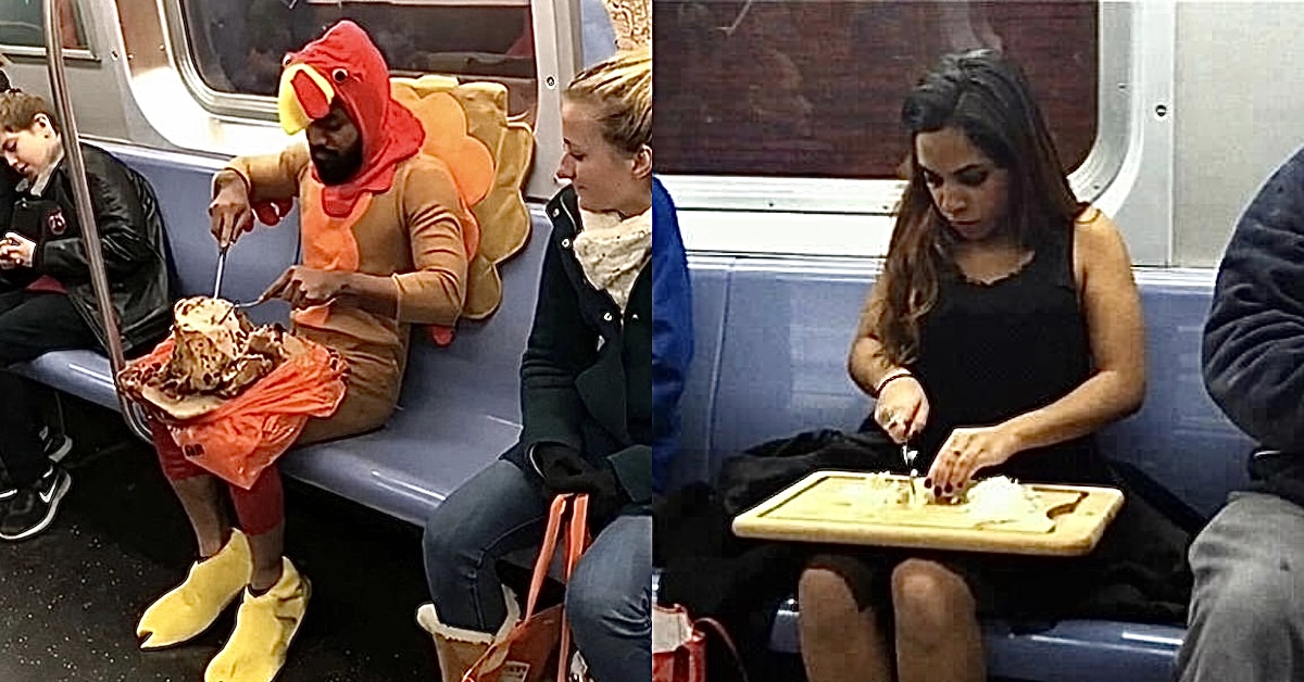 People On The Subway We Hope Get Off At The Next Stop