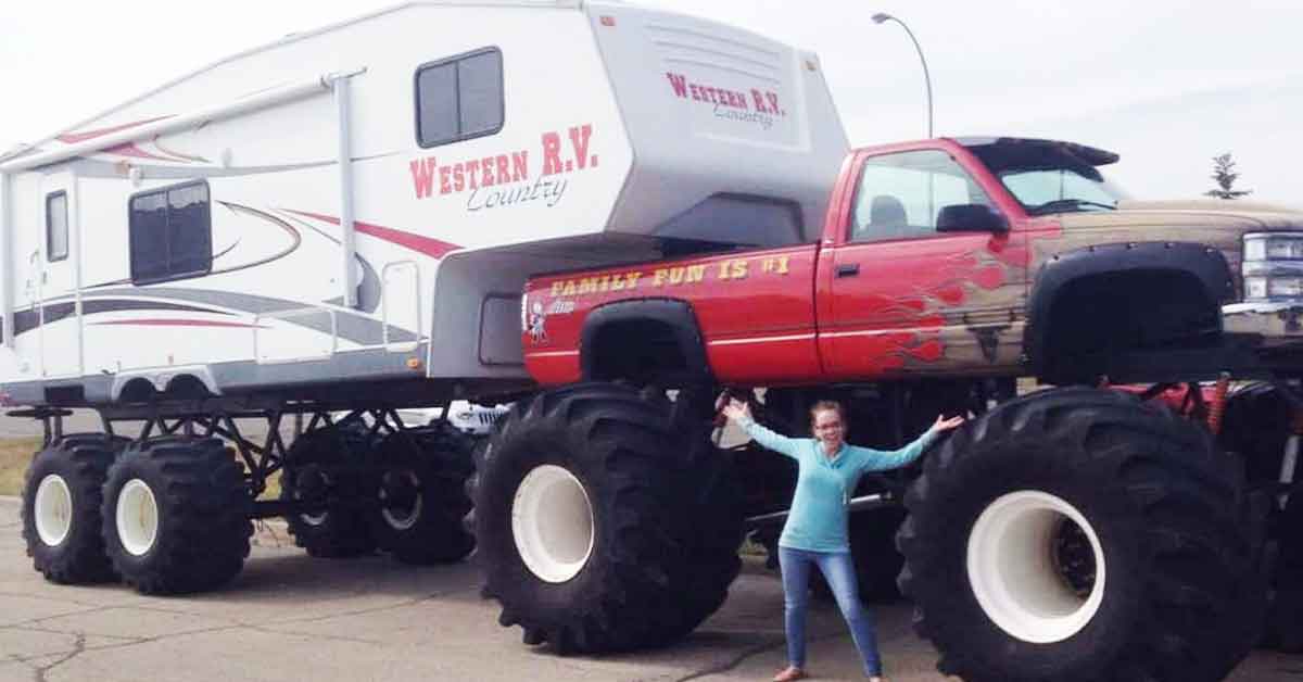 Monstrous Custom Trucks Terrorizing the Road