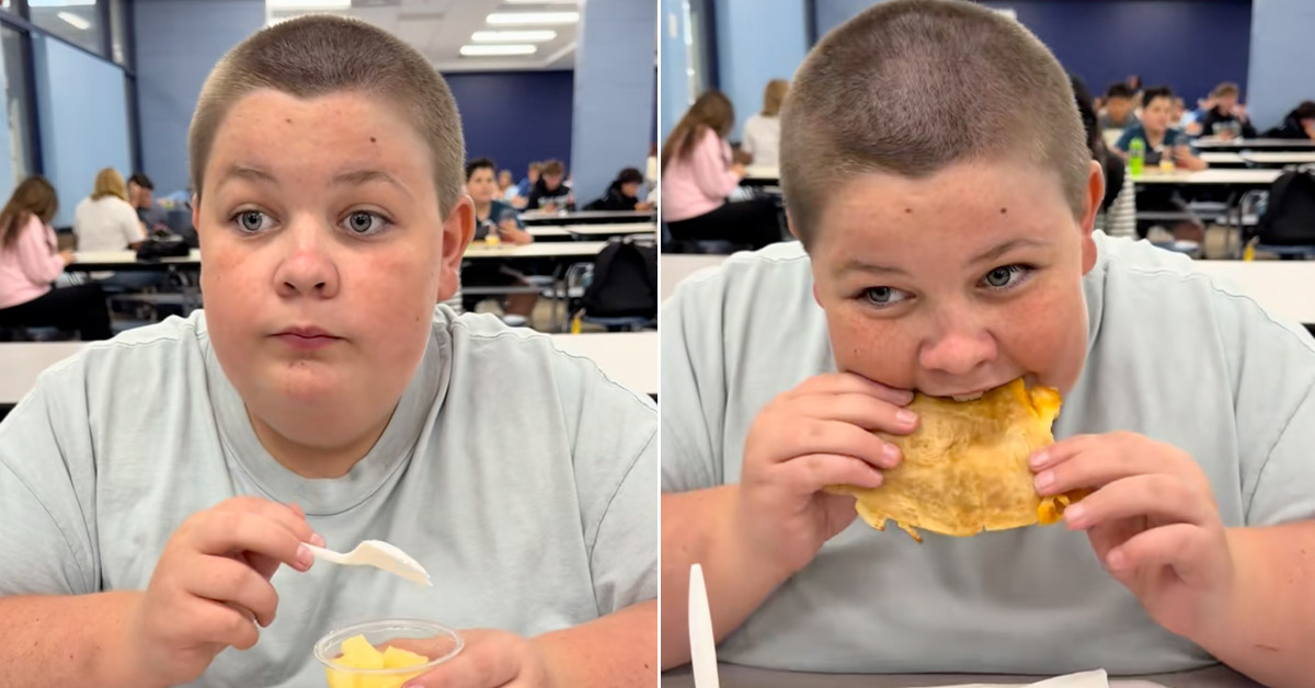 The World's Hottest Food Critic Is Reviewing His Middle School Lunches 