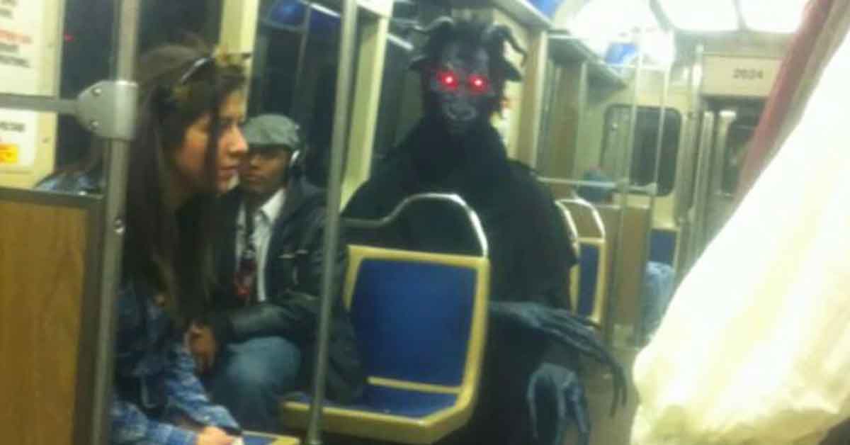 Photos of People Giving the Subway its Bad Reputation