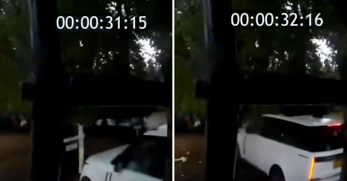 We Have Video of Alec Baldwin’s Car Crash