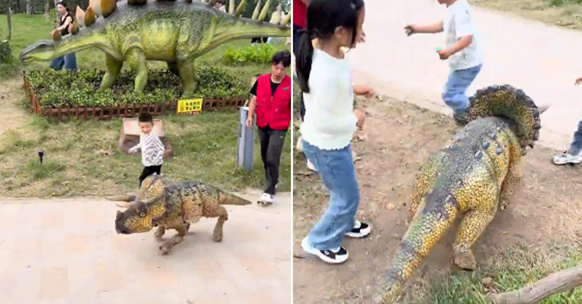 Someone Turned a Robot Dog Into a Triceratops, and I Hate to Admit It’s Pretty Cool 